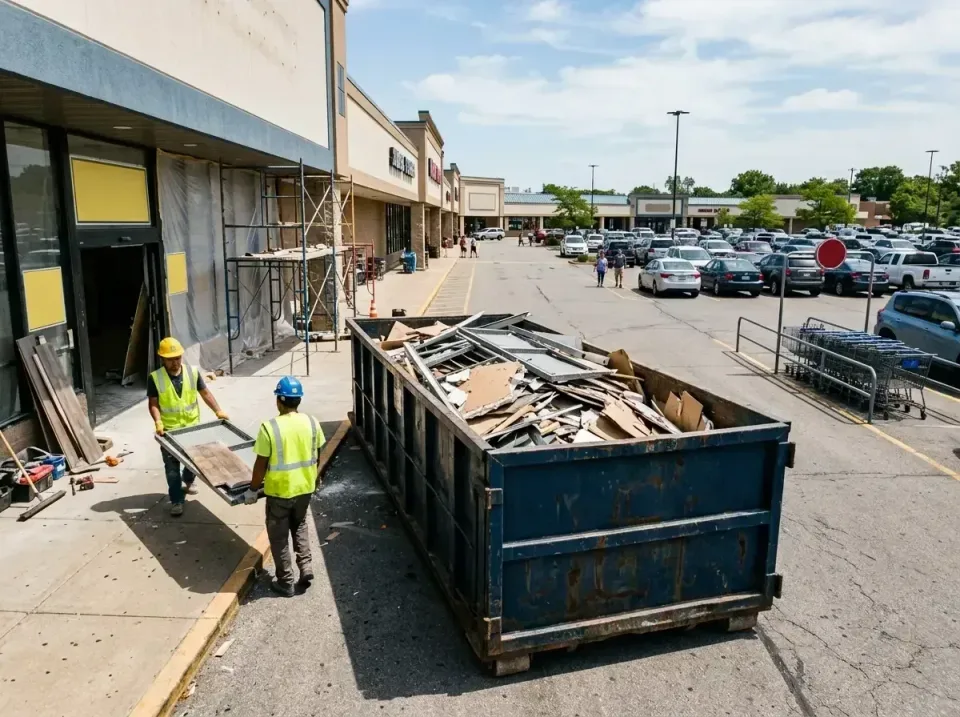 retail-store-renovation-debris-003 — frequently asked questions, Roll-off Dumpster Rentals in Homestead Meadows North, TX